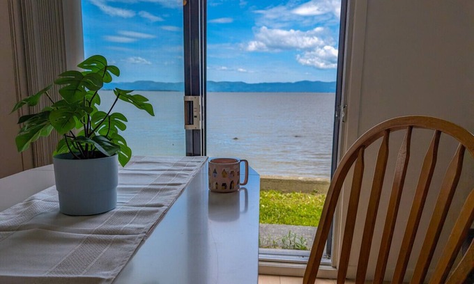 Cap-Saint-Ignace Ski Chalet | Les Chalets Bleus - Beautiful waterfront cottage - Cottage 6