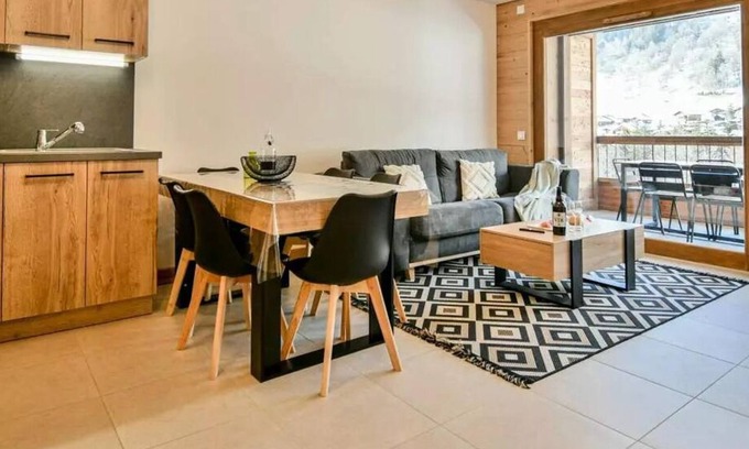 Le Chinaillon Apartment | Les Cristals A202 Wohnung 9 Fuß von den Pisten