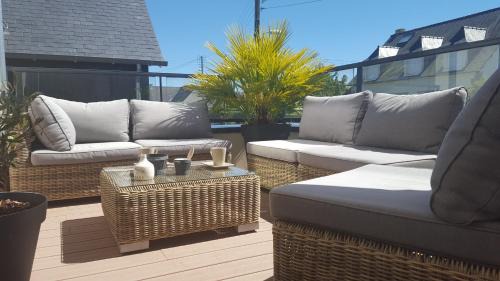 Rotheneuf-Le Pont Apartment | Les Cyprès - Appt avec terrasse proche plage