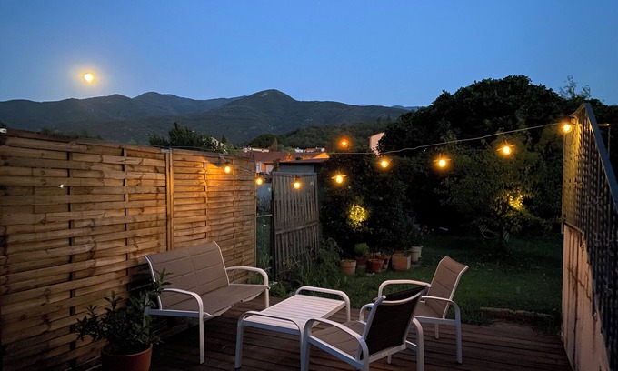 Ceret Apartment | Les Figuiers apartment with terrace