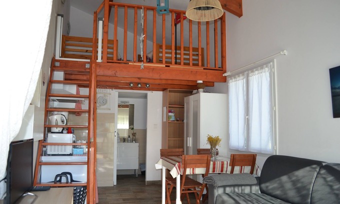 Hendaye Apartment | LES Hirondelles, 22 Zaldia 1´5 KM Plage-jardin-wifi-draps-parking