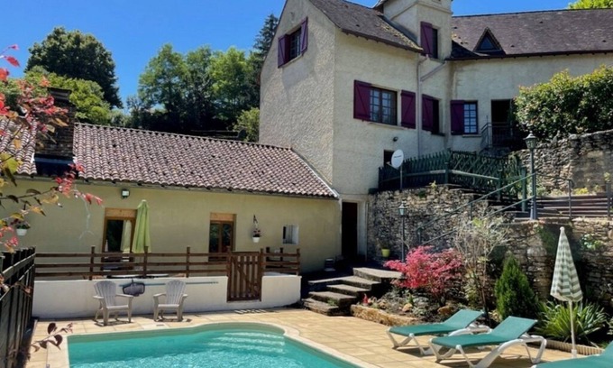 Saint-Cernin-de-lHerm House | Les maisons du moulin, piscine privée et charme périgourdin
