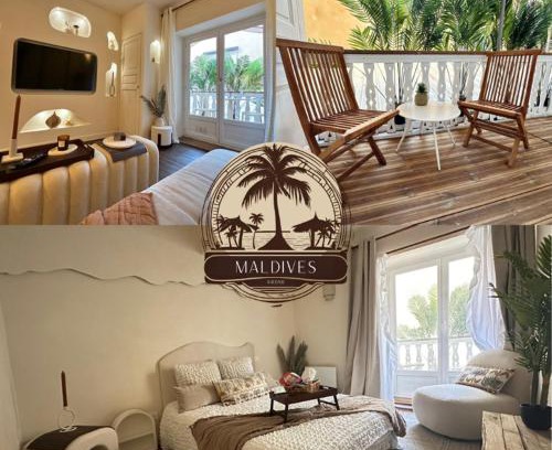 Macon Apartment | LES MALDIVES, T2, Balcon, Hyper centre Place aux Herbes