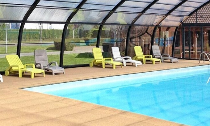 Gamaches House | Les Marguerites Campsite*** - Mobile home Standard Louisiane 3 rooms 4 people