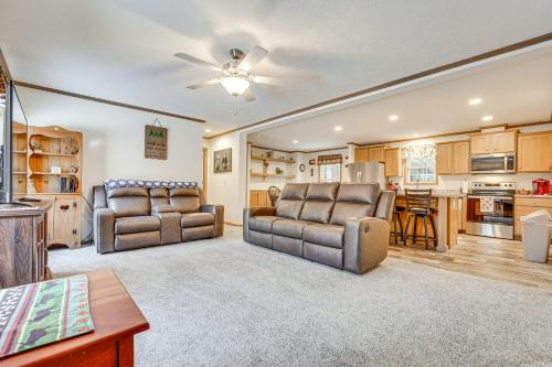 Brant Lake House | Less Than 1 Mi to Beach Peaceful Brant Lake Home!