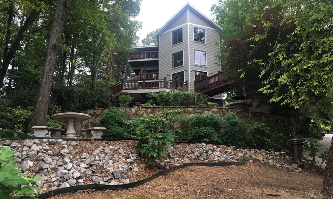 Winchester House | Lg lakefront family home with a covered dock and jet-ski port! Newly remodeled!