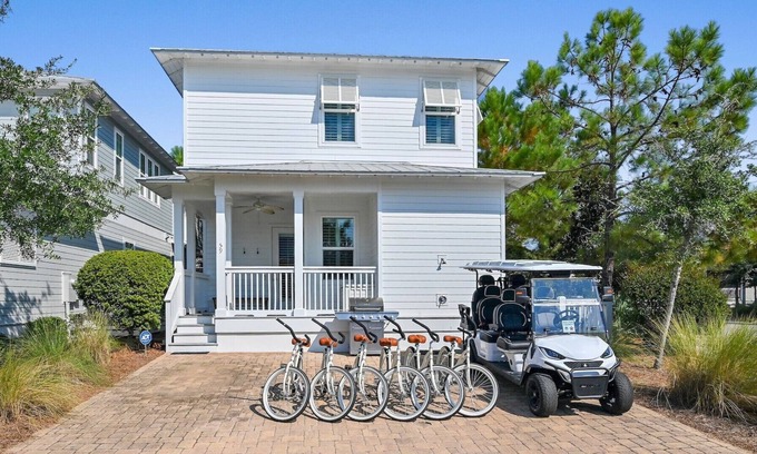 Santa Rosa Beach House | Liberty Point 4BR/3.5BA Home | Golf Cart, Bikes & Resort Amenities | NatureWalk 30A