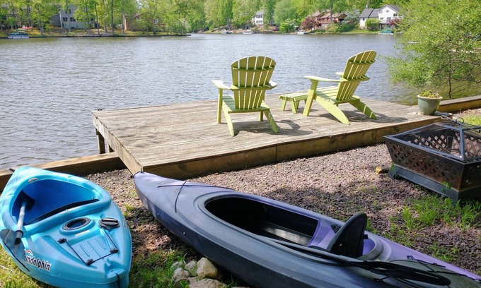 Locust Grove House | Life on the Lake. Enjoy the peace and kayaks.