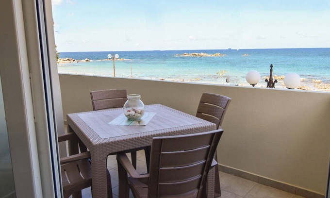 Kato Galatas Apartment | Lily of Crete 1 - Sea & Beach front Apartment
