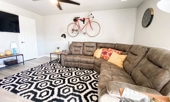 Downtown Condo | Linda’s Nest - DT Bentonville - Locked Bike Storage