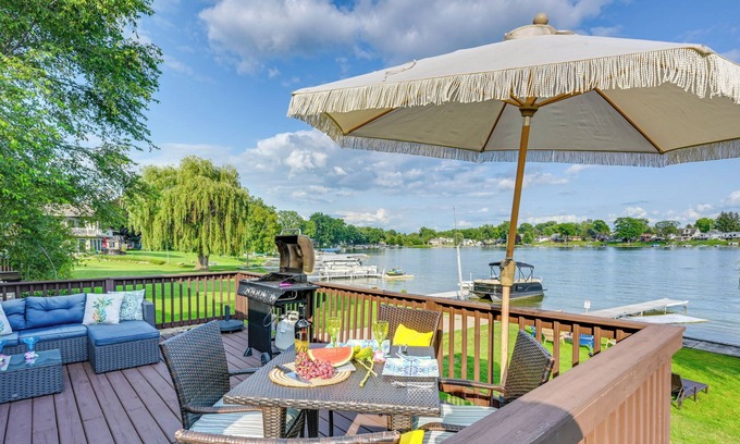 Fenton House | Linden Lake House Rental w/ Boat Dock & Ramp!