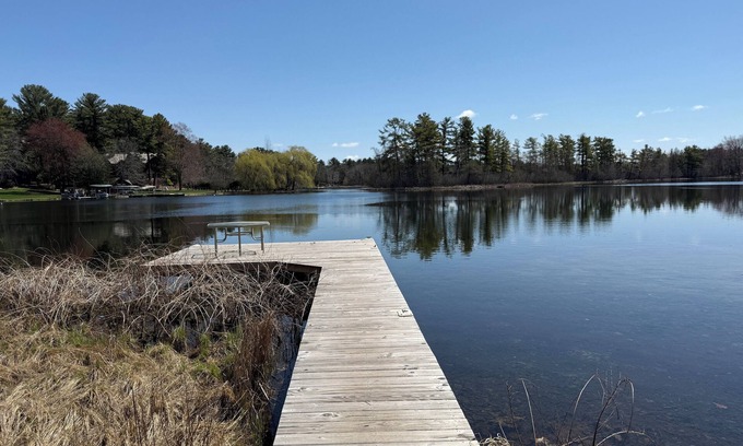 Waupaca House | Lion on Beasley located on the Chain O'Lakes in Waupaca