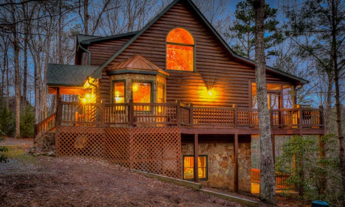 Foxfire Estates Cabin | Little Bear Lodge by Escape to Blue Ridge