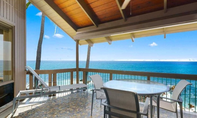 Keauhou Condo | Live Aloha! Pacific View, Lanai and Laundry-Kanaloa