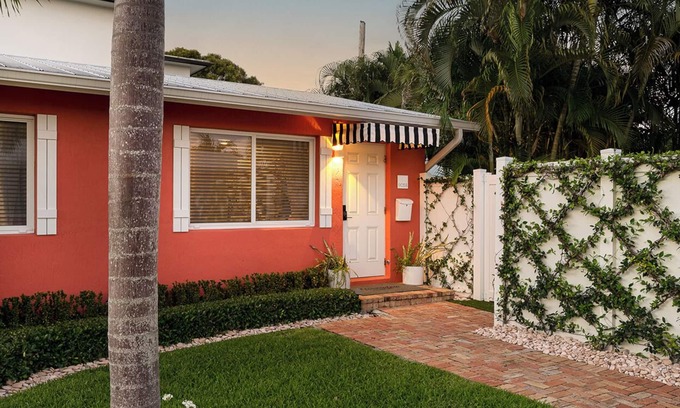 Delray Beach Cottage | Live like a local in this chic little cottage with a private porch!
