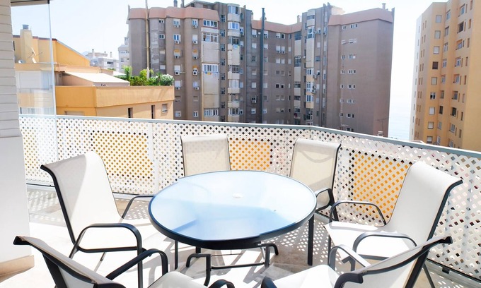 La Malagueta Apartment | Living4malaga Reding 8 Terrace