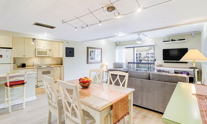 Folly Field Condo | Location, location, location. Beautiful condo just steps from the beach.