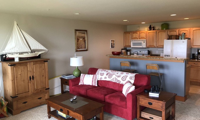 Westport Condo | Location, Location! Well kept beach getaway, steps from the ocean & dune grass!