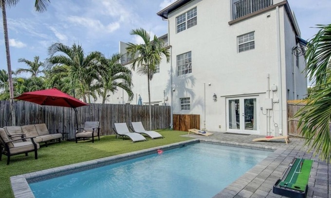 Flagler Village House | Location! - Luxury Family Pool Home