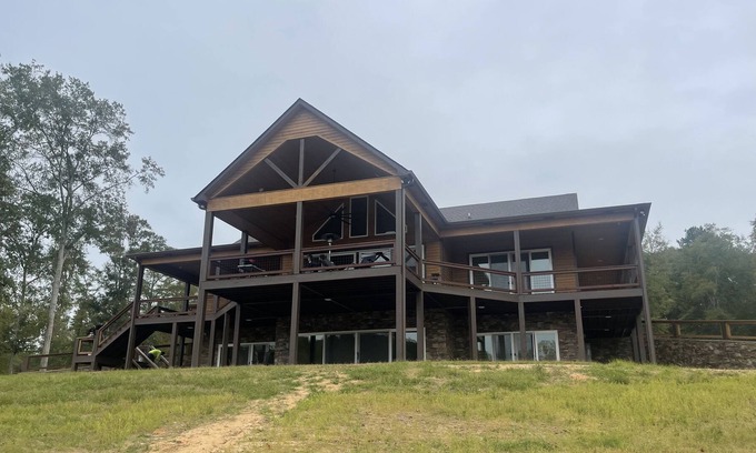 Buena Vista House | Lodge - Fireplace - 15 Acre Lake - New Construction