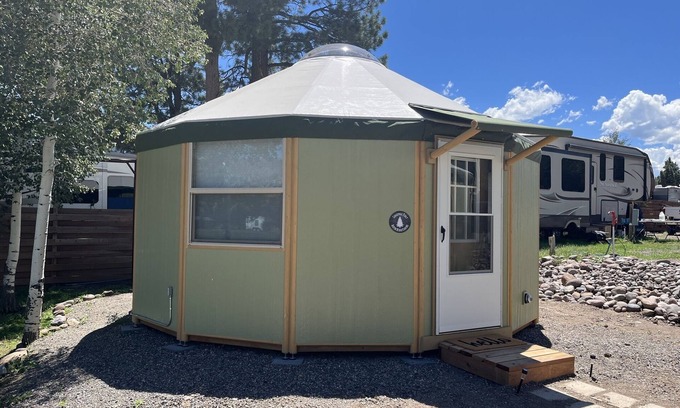 South Fork Cabin | Lodgepole Yurt at Aspen Ridge Cabins