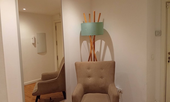 Perchel Sur Apartment | Loft Malaga 3 Bedrooms, living room, wifi