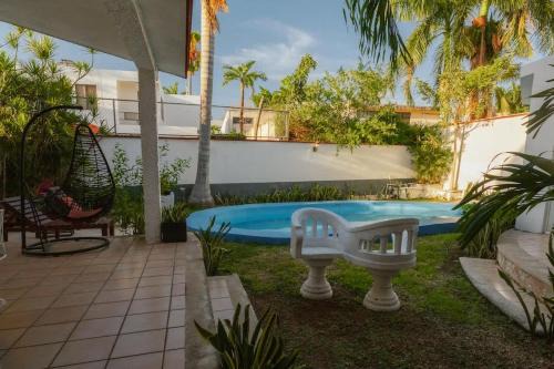 Colonia Campestre House | Loft para 3 personas con alberca en Campestre