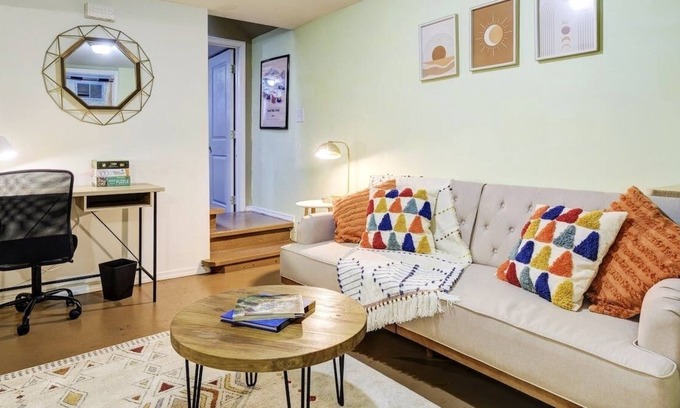 Brighton Apartment | Loftium | 2BR Suite-Walk to Lightrail for DT/Airport Access!