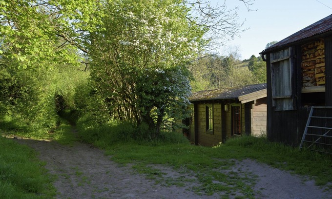 Trecastle Cabin | Log Cabin on a Welsh hill farm in the Brecon Beacons