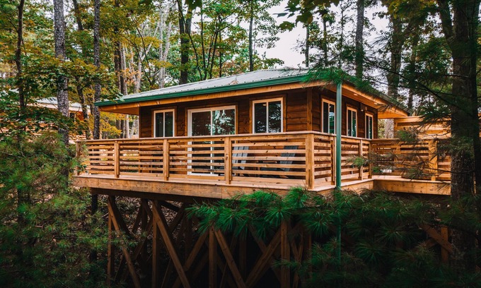 Rogers Cabin | 'Longspur' - One of our cute and tidy Lookout Cabins