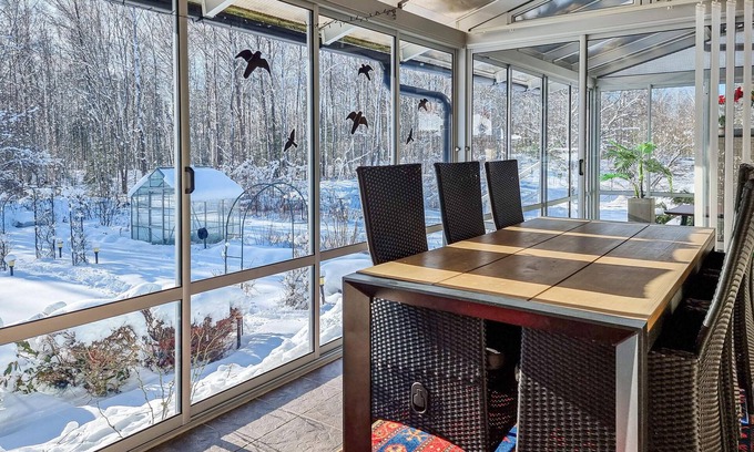 Finnerodja House | Look forward to a wonderful vacation in this striking house.