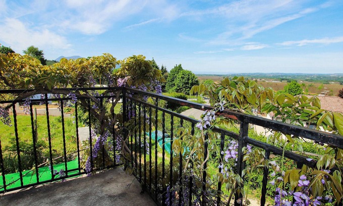 Saint-Romans House | Look forward to spending your vacation in this vacation home with outdoor hot tub.