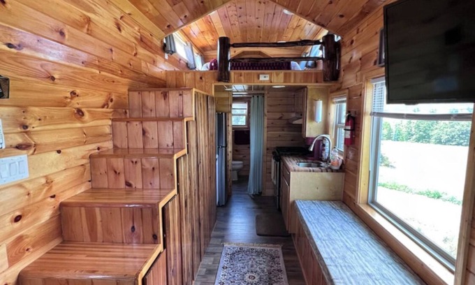 Boone Cabin | Lookout Loft: A tiny cabin with a ton of rustic charm!
