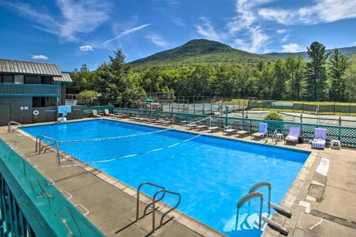 Lincoln House | Loon Mountain Townhome with Pool and Slope Views!
