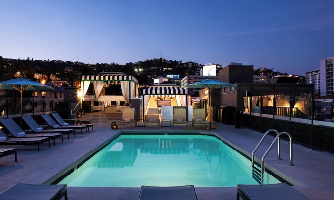 Norma Triangle Hotel | Los Angeles Rooftop Suite! Four Stylish Units for Best Price with Balcony, Pool!