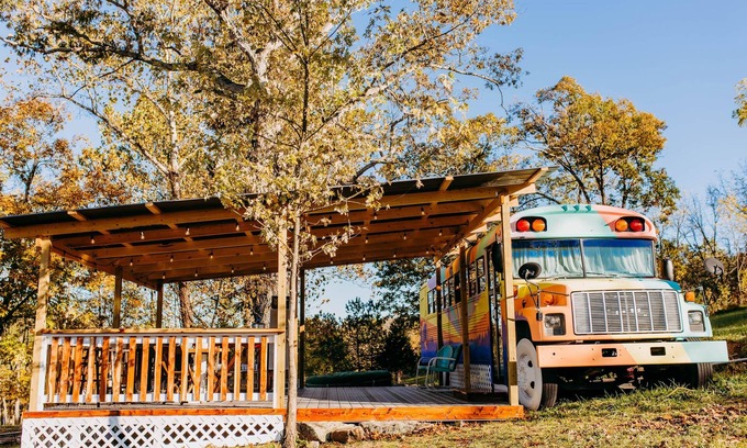 St. Clair House | Lost Hill Lake Sunshine Skoolie, The Sunshine Skoolie - Lost Hill Lake