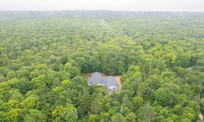 Munising House | Lost in the Woods- Discover Michigan's Autumn Magic Near Pictured Rocks
