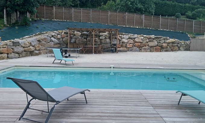 La Bachellerie House | LOU CHASTEL: * air-conditioned Périgourdine residence with private heated swimming pool