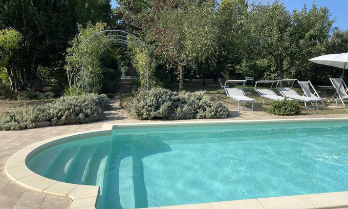 Belmonte Piceno Villa | Loved by families & groups - spacious villa, scenic, air con, gym, pool