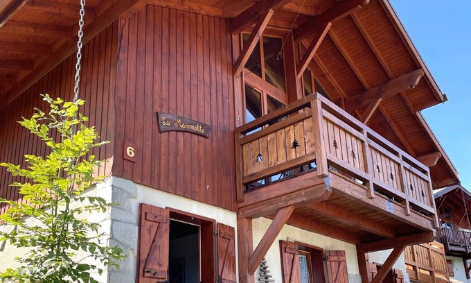 Montalbert Ski Chalet | Lovely cosy Chalet-La Plagne-Montalbert ski resort, 8-10 Ideal families-friends