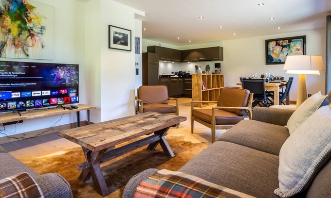 Les Praz-de-Chamonix Apartment | Lovely 3 bedroom apartment