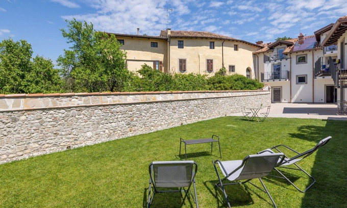Cividale del Friuli Apartment | Lovely apartment for 4 guests with A/C, WIFI, TV, terrace, pets allowed and parking