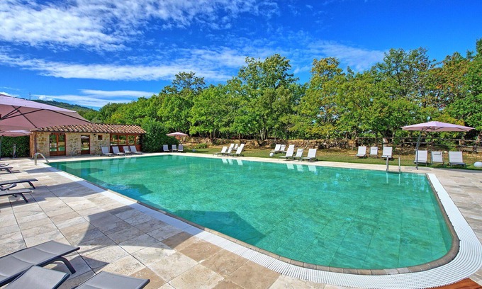 Simignano Apartment | Lovely apartment for 3 guests with WIFI, pool, TV, pets allowed and parking