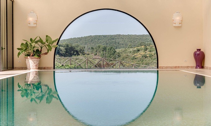 Bucine Apartment | Lovely apartment for 4 people with pool, WIFI, A/C, TV, patio and panoramic view