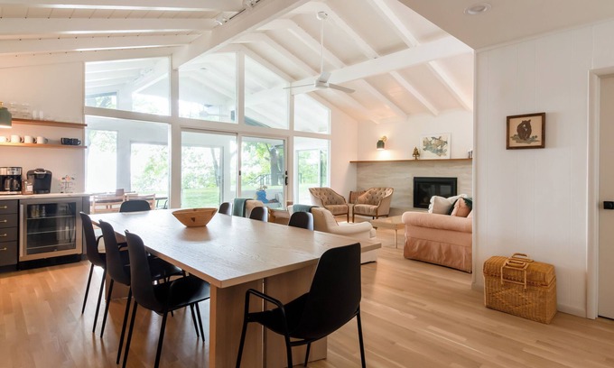 Fennville House | Lovely, Eco-Conscious Retreat on Lake Michigan w/Private Beach & Hot Tub