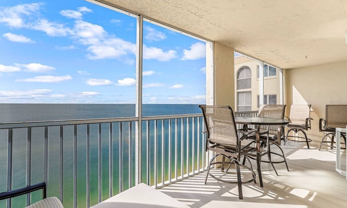 Bonita Springs Condo | Lovely, Gulf Front Condo! Spectacular Sunsets on Your 7th Floor Balcony! Pool! Private Beach!