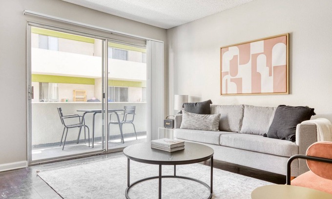 Rampart Village Apartment | Lovely Koreatown 2BR w/ Pool & Gym, near 6th St Bars, by Blueground