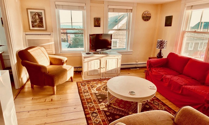 Provincetown Condo | Lovely Spacious, Perfect West End Location, Water Views, Parking!