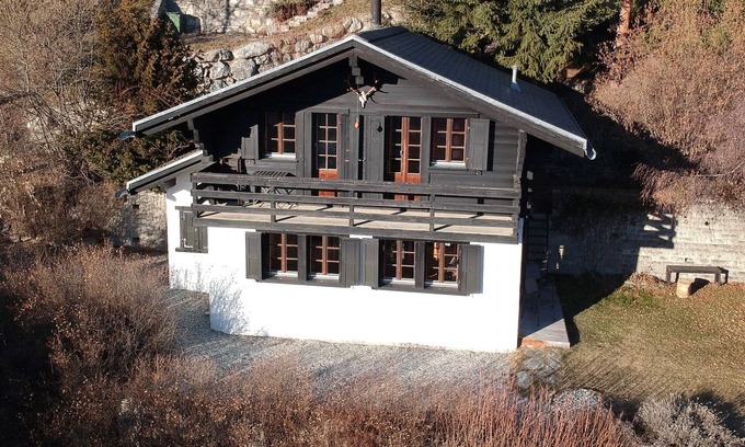 Saint-Luc Ski Chalet | Lovely welcoming, bright and well-maintained cottage, with a wonderful view and a small flat south-f