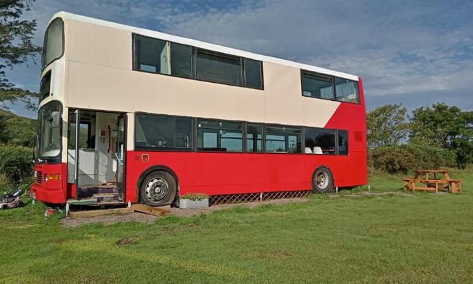 Campbeltown House | Lovingly converted self catering Double Decker Bus